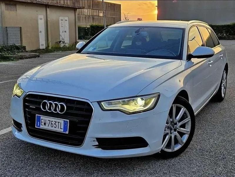 Usata Audi A6 Ambiente 245 CV (180 kW) 2014 Bianco Station wagon