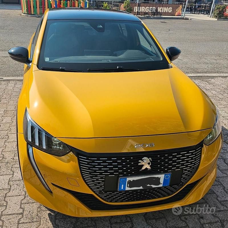 Usata Peugeot 208 GTi 100 CV (73 kW) 2023 Giallo Utilitaria