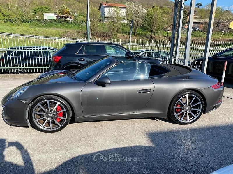 Usata Porsche 911 Carrera S Cabriolet 420 CV (308 kW) 2016 Grigio scuro Cabrio