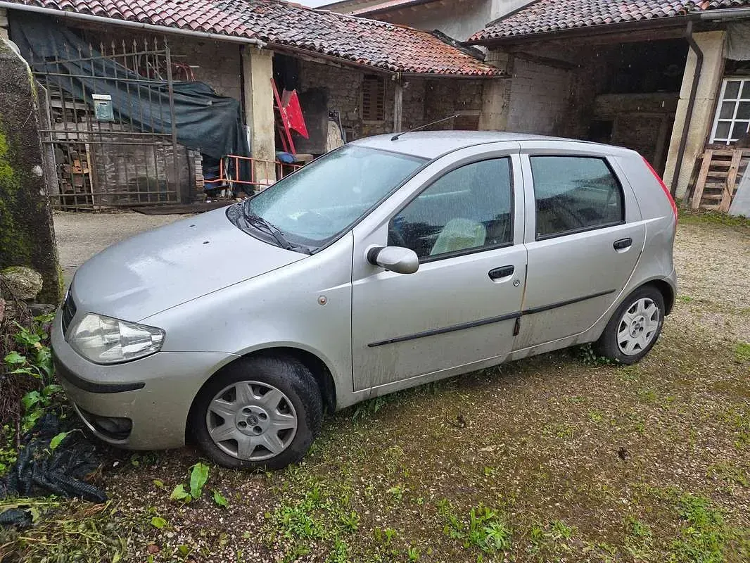 Usata Fiat Punto Active 69 CV (50 kW) 2004 Argento Utilitaria