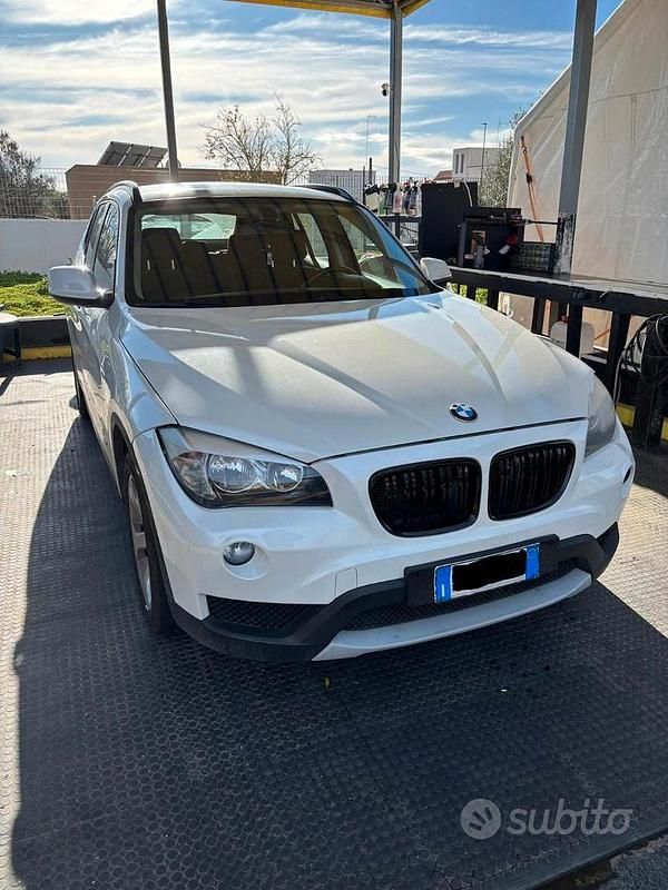 Usata BMW X1 143 CV (105 kW) 2013 Bianco SUV