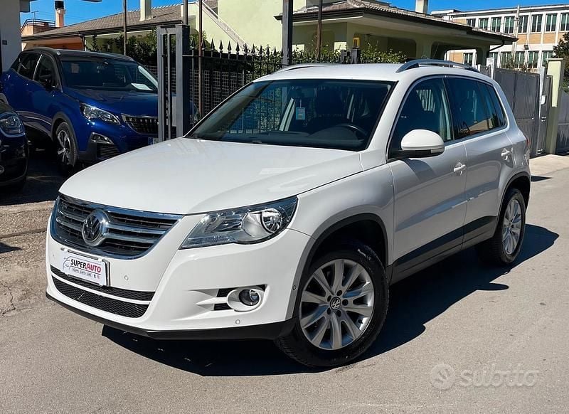 Usata VW Tiguan Sportline 170 CV (125 kW) 2010 Bianco SUV