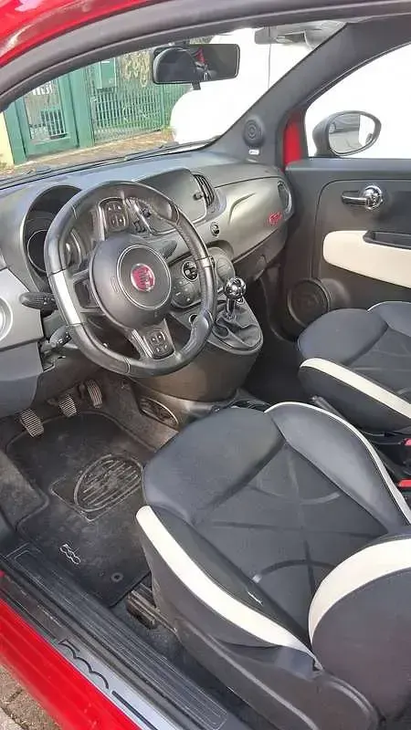 Usata Fiat 500 95 CV (69 kW) 2017 Rosso Utilitaria
