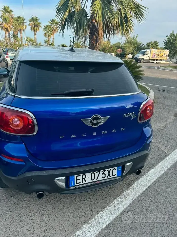 Usata Mini Paceman 2013 Blu Utilitaria
