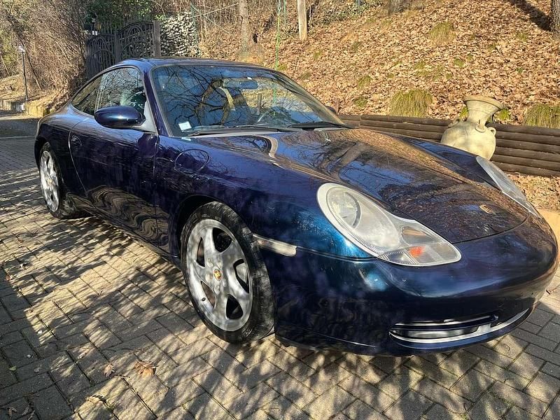 Usata Porsche 996 300 CV (220 kW) 1998 Blu ocean Coupé