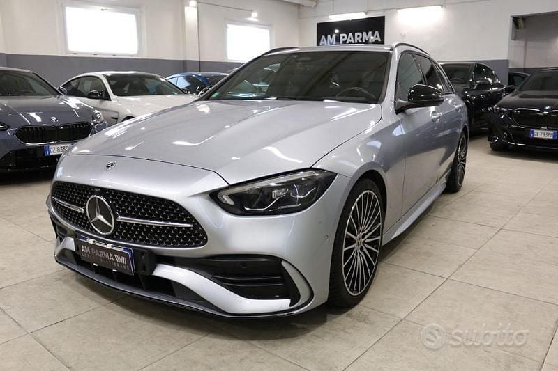 Usata Mercedes C300e Premium 265 CV (194 kW) 2022 Grigio Station wagon