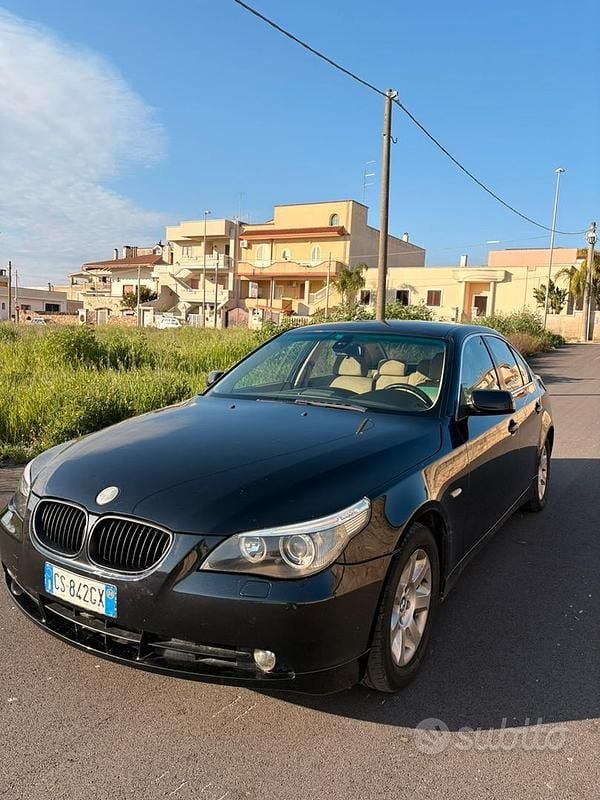 Usata BMW 525 2004 Nero Berlina