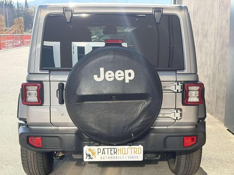 Usata Jeep Wrangler Sahara 200 CV (147 kW) 2019 Grigio SUV