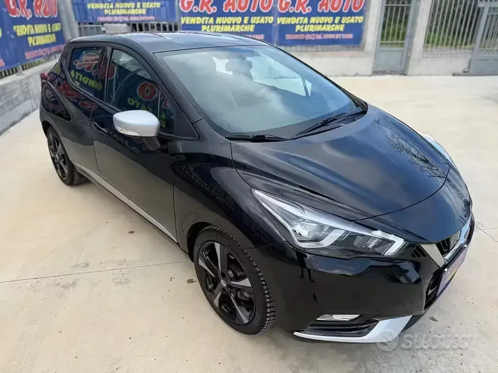 Usata Nissan Micra 71 CV (52 kW) 2018 Nero Utilitaria