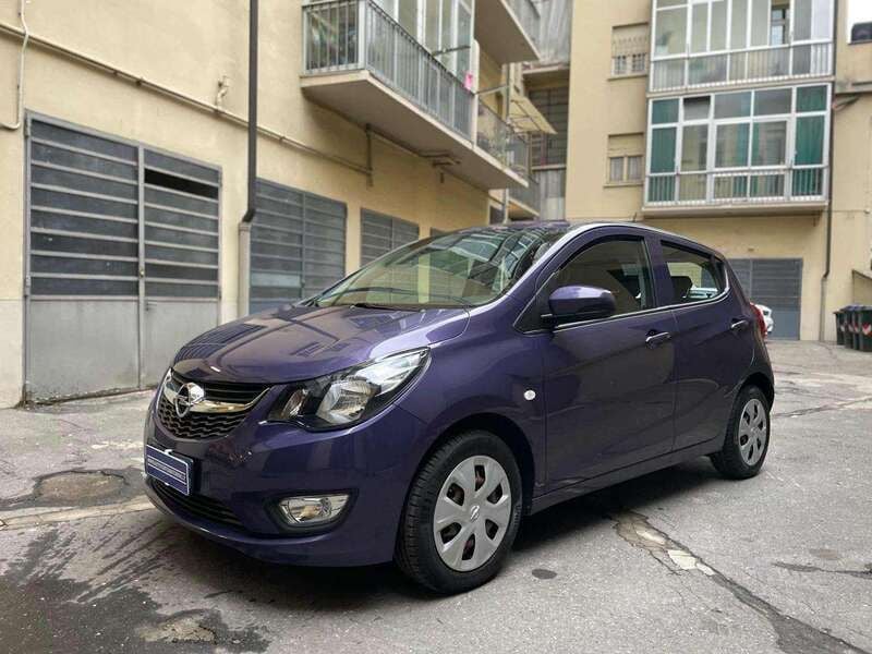 Bordeaux metallizzato Usata 2017 Opel Karl Due volumi | 8500 € (Buon prezzo) - Immagine 1/4