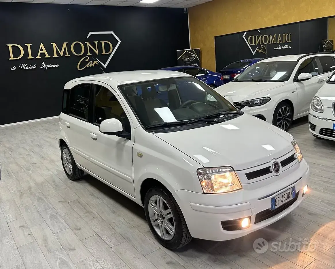 Usata Fiat Panda Dynamic 60 CV (44 kW) 2011 Bianco Utilitaria