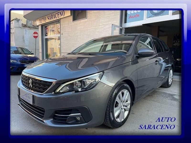 Grigio platinium met. Usata 2019 Peugeot 308 SW Business-Line Station wagon | 9800 € (Buon prezzo) - Immagine 1/4