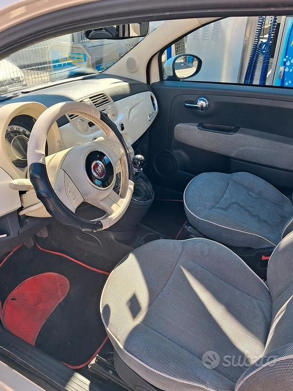 Usata Fiat 500 Sport 101 CV (74 kW) 2008 Bianco Berlina