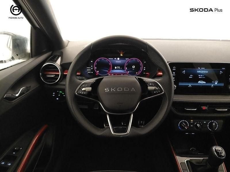 Usata Skoda Fabia Monte Carlo 95 CV (69 kW) 2025 Bianca tetto nero Utilitaria