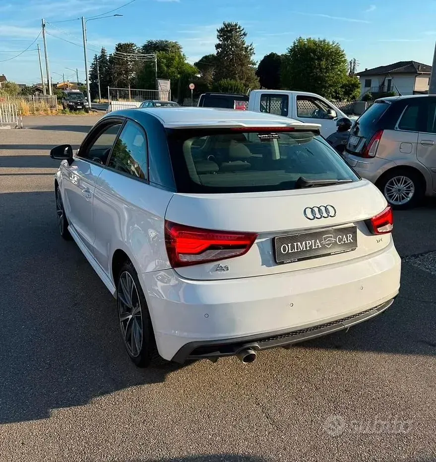 Usata Audi A1 Comfort 90 CV (66 kW) 2016 Bianco Utilitaria