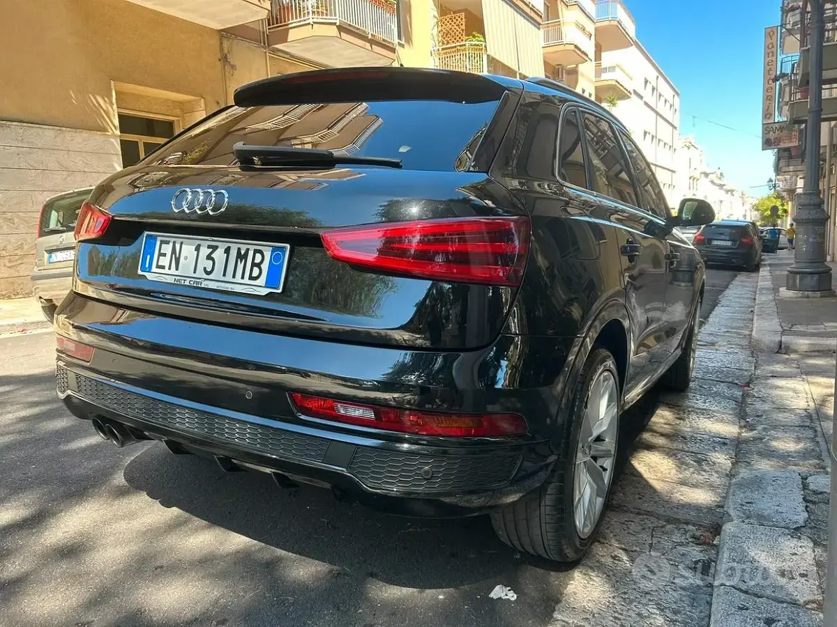 Usata Audi Q3 Sport 177 CV (130 kW) 2013 Nero SUV