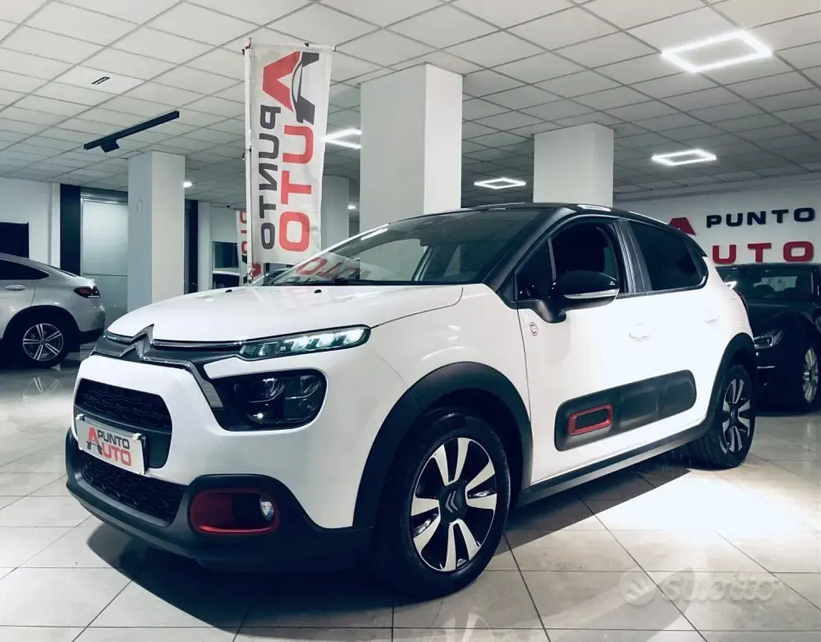 Usata Citroën C3 Shine 83 CV (61 kW) 2021 Bianco Utilitaria