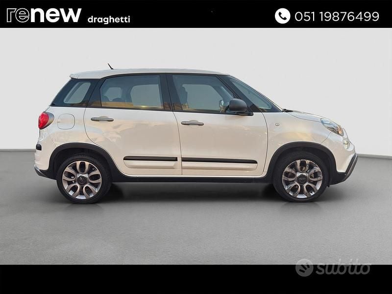 Usata Fiat 500L Cross 95 CV (69 kW) 2018 Bianco Monovolume