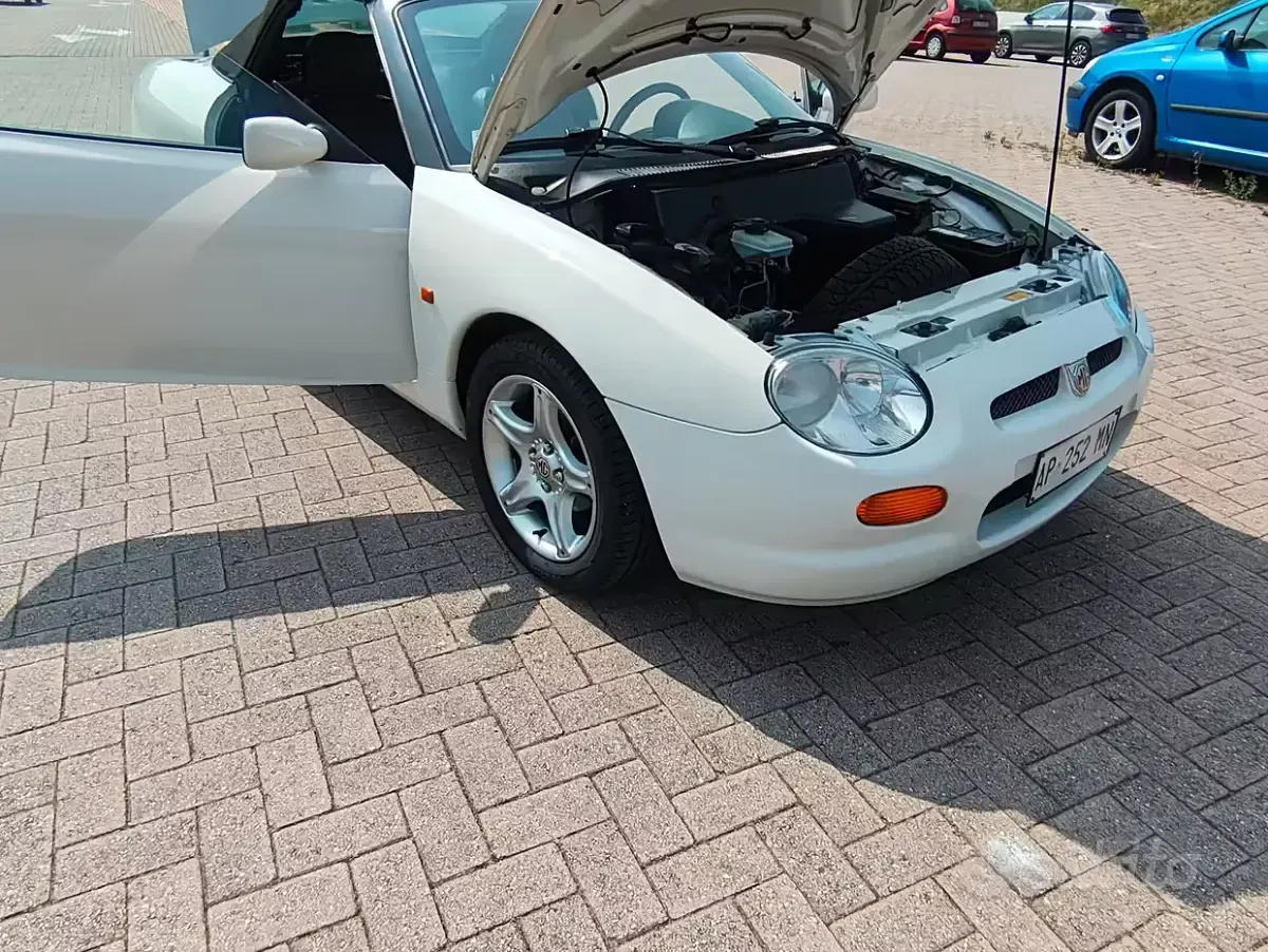Usata MG F 145 CV (106 kW) 1998 Bianco Cabrio