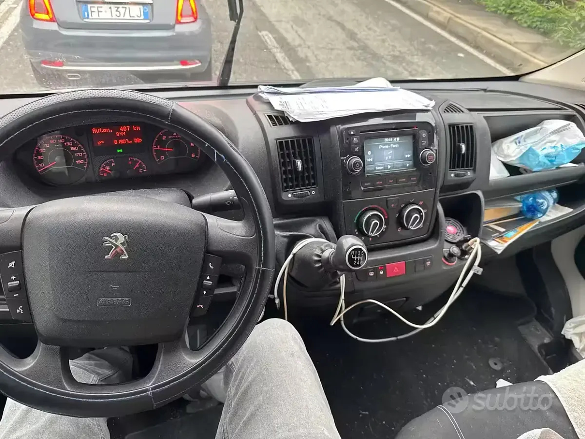 Usata Peugeot Boxer 131 CV (96 kW) 2019 Giallo Furgone