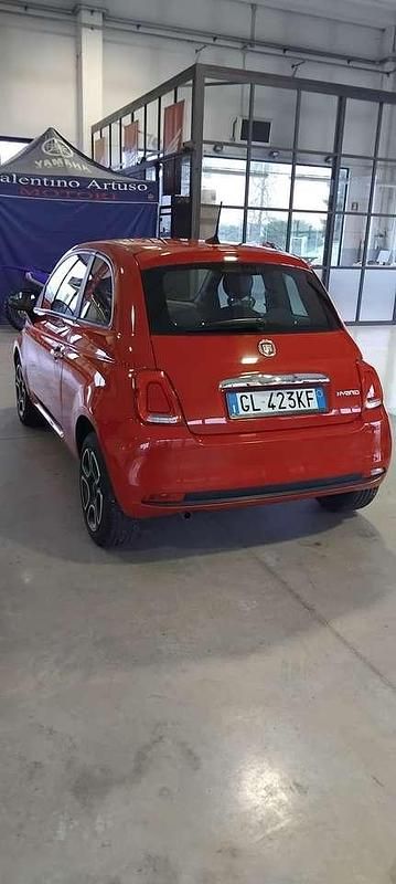 Usata Fiat 500 Club 69 CV (50 kW) 2022 Rosso Utilitaria