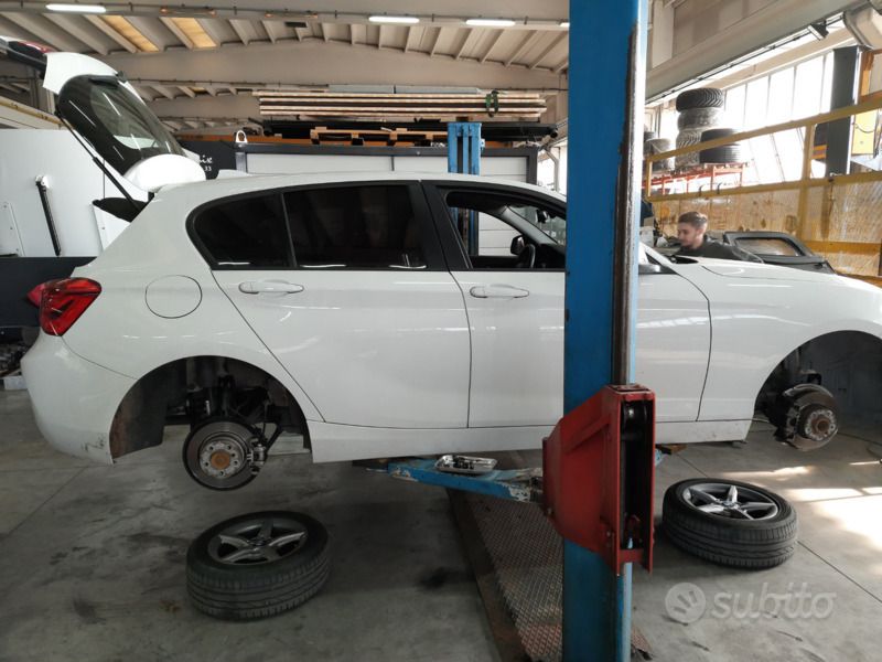 Usata BMW 116 2015 Bianco Utilitaria