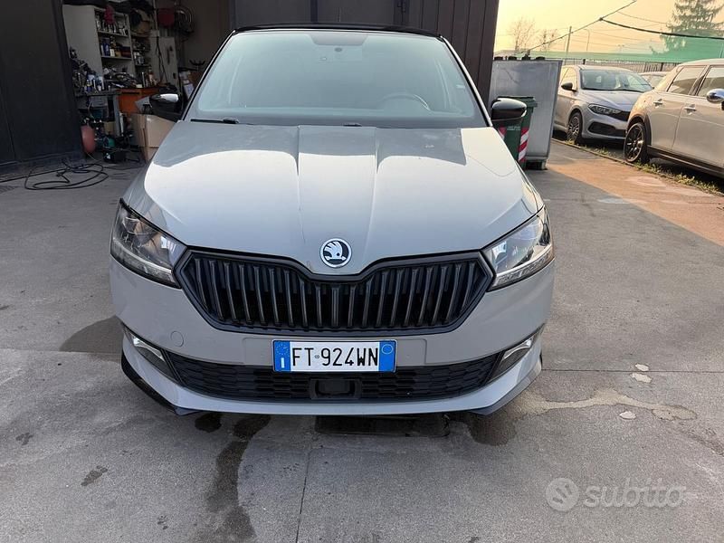 Usata Skoda Fabia Monte Carlo 75 CV (55 kW) 2019 Grigio Berlina