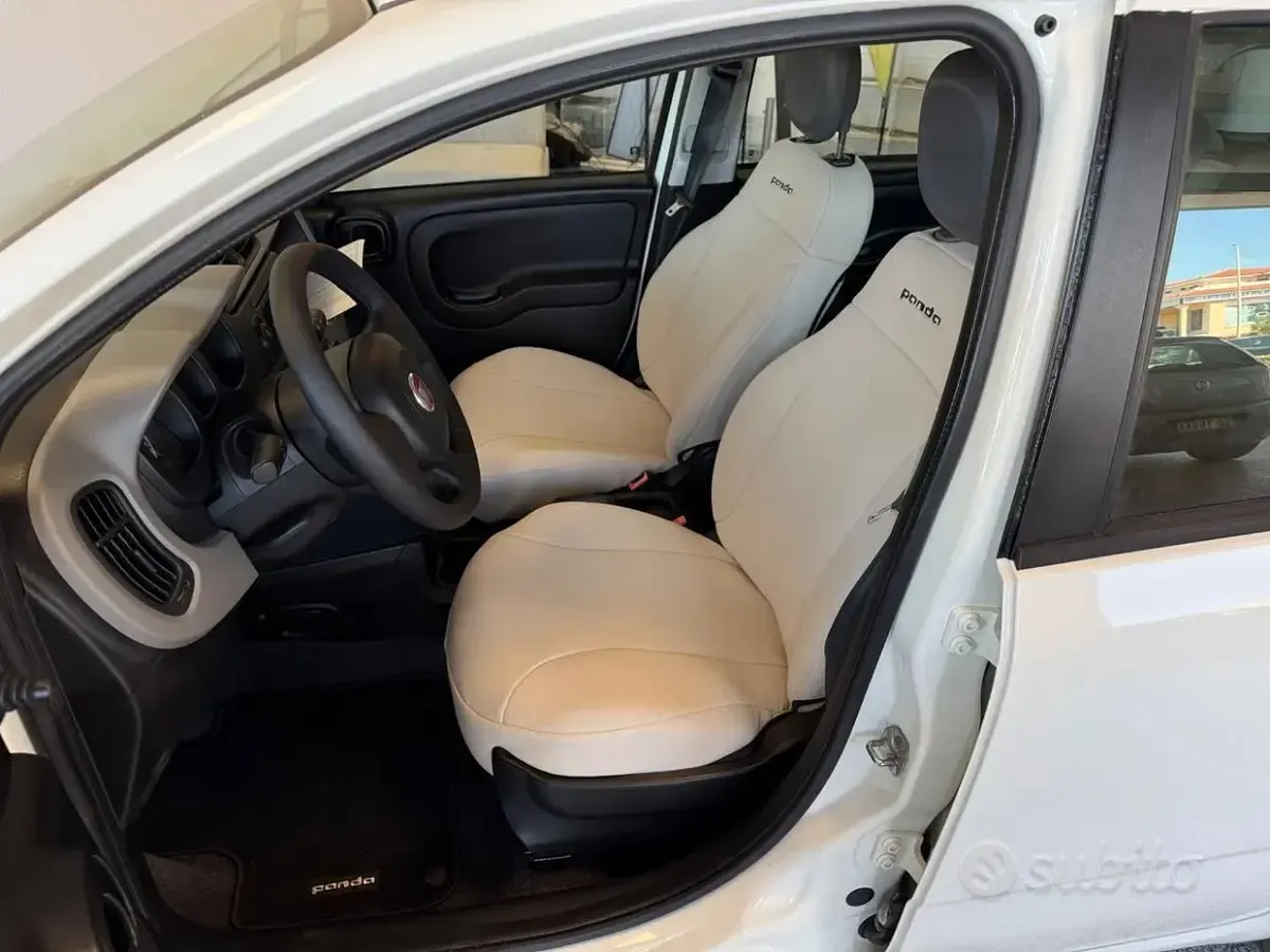Usata Fiat Panda Easy 86 CV (63 kW) 2013 Bianco Utilitaria