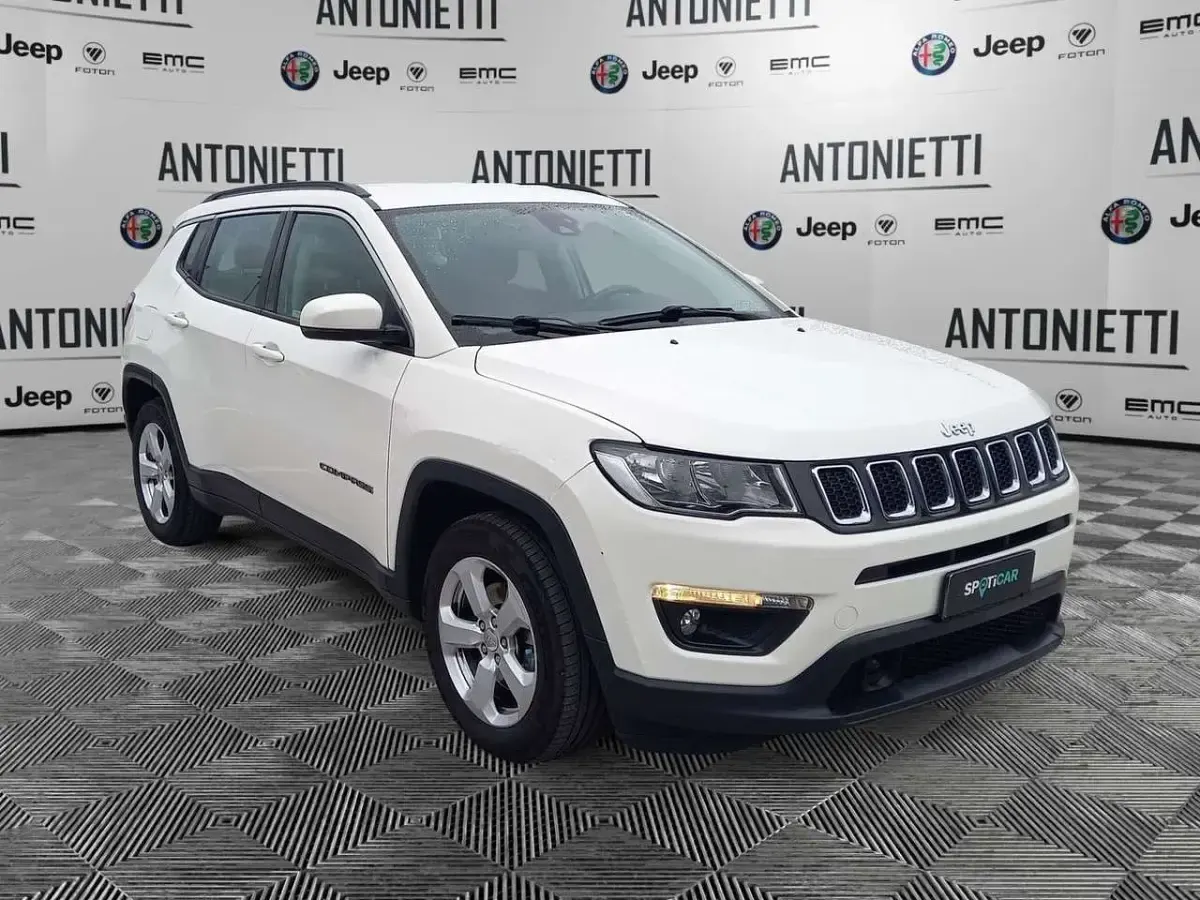 Usata Jeep Compass 120 CV (88 kW) 2017 Bianco SUV