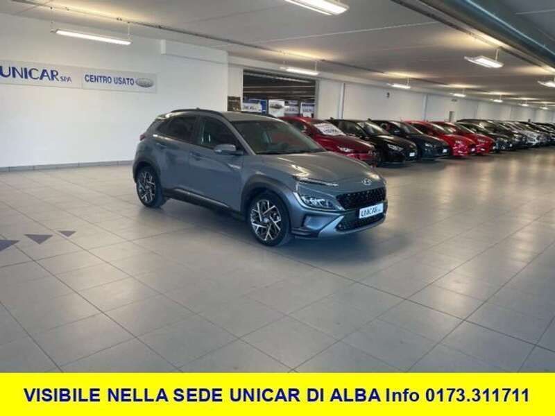 Usata Hyundai Kona 141 CV (103 kW) 2021 Grigio scuro SUV