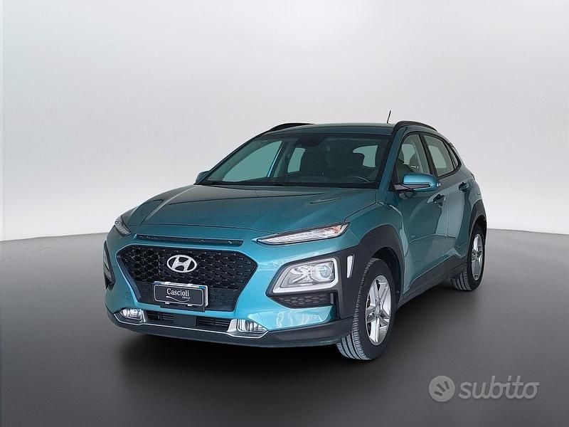 Usata Hyundai Kona 120 CV (88 kW) 2019 Blu SUV