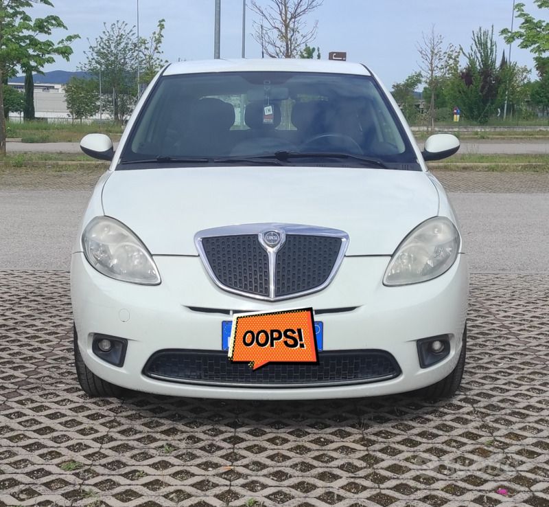 Usata Lancia Ypsilon 2008 Bianco Utilitaria