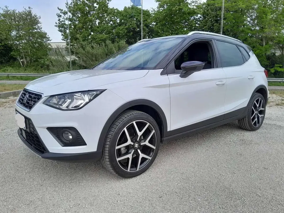 Usata Seat Arona FR 90 CV (66 kW) 2021 Bianco SUV
