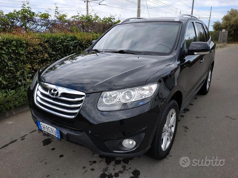 Nero Usata 2011 Hyundai Santa Fe SUV | 6000 € - Immagine 1/4