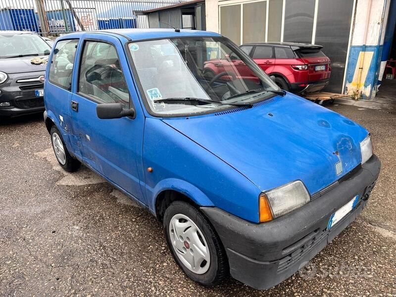 Usata Fiat Cinquecento 61 CV (44 kW) 1997 Blu Utilitaria