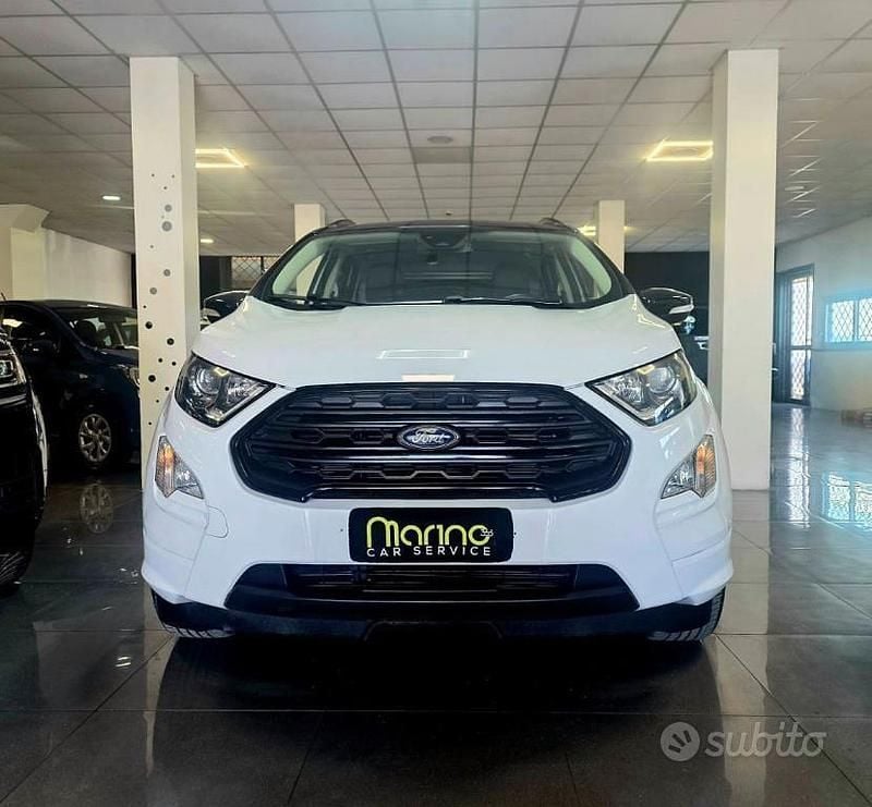 Usata Ford Ecosport ST-Line 95 CV (69 kW) 2020 Bianco SUV