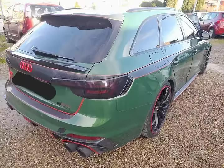 Usata Audi RS4 530 CV (389 kW) 2018 Verde Station wagon