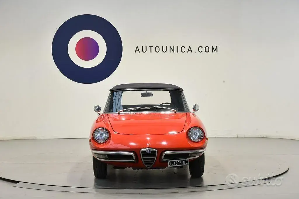Usata Alfa Romeo Spider 88 CV (64 kW) 1960 Rosso Cabrio