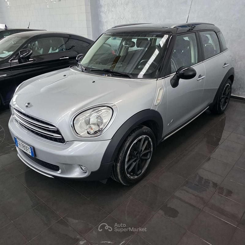 Brugt Mini Cooper D Countryman 111 HK (81 kW) 2017 Sølv SUV
