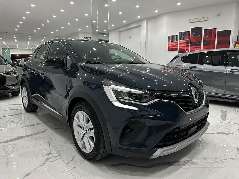Usata Renault Captur Intens 95 CV (69 kW) 2021 Blu SUV
