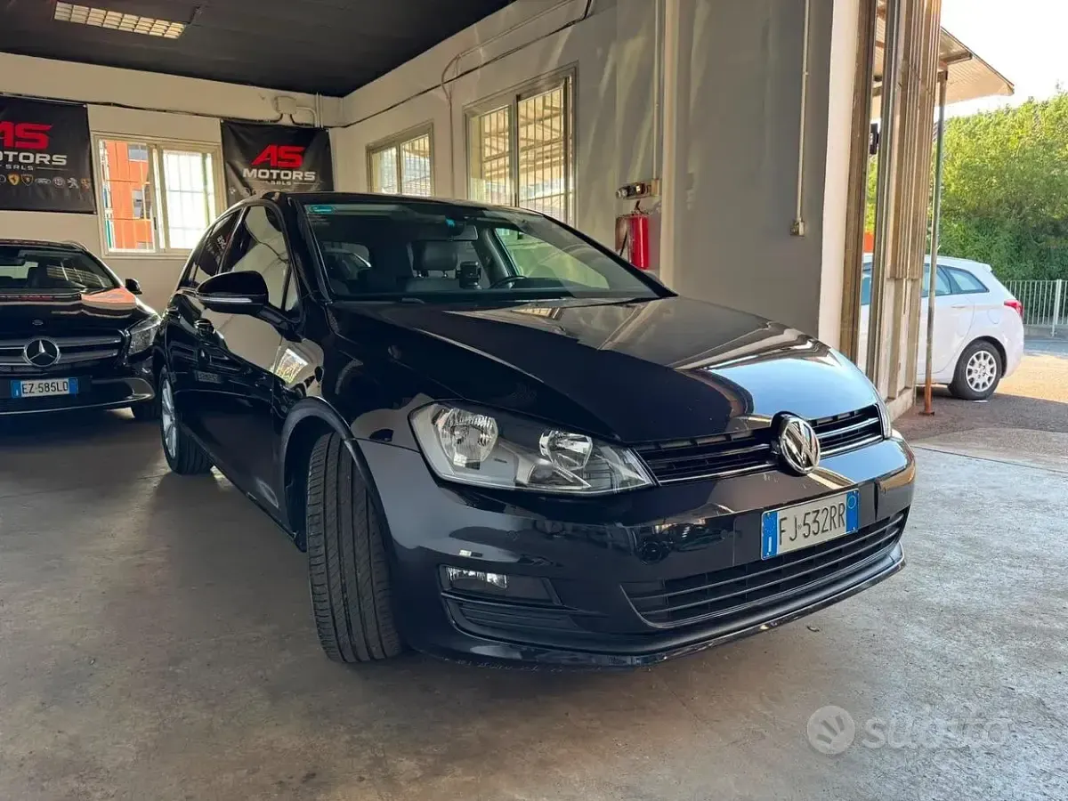 Usata VW Golf VII Business 110 CV (80 kW) 2017 Nero Berlina