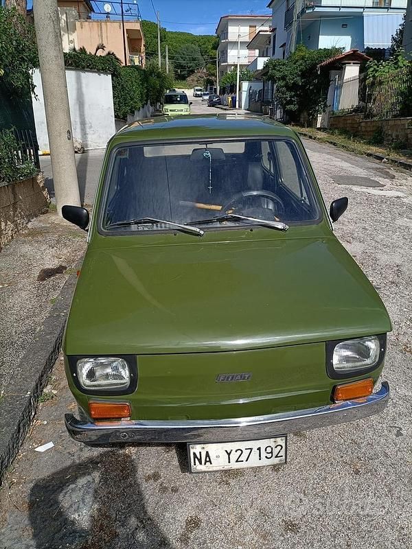 Usata Fiat 126 1970 Verde Utilitaria
