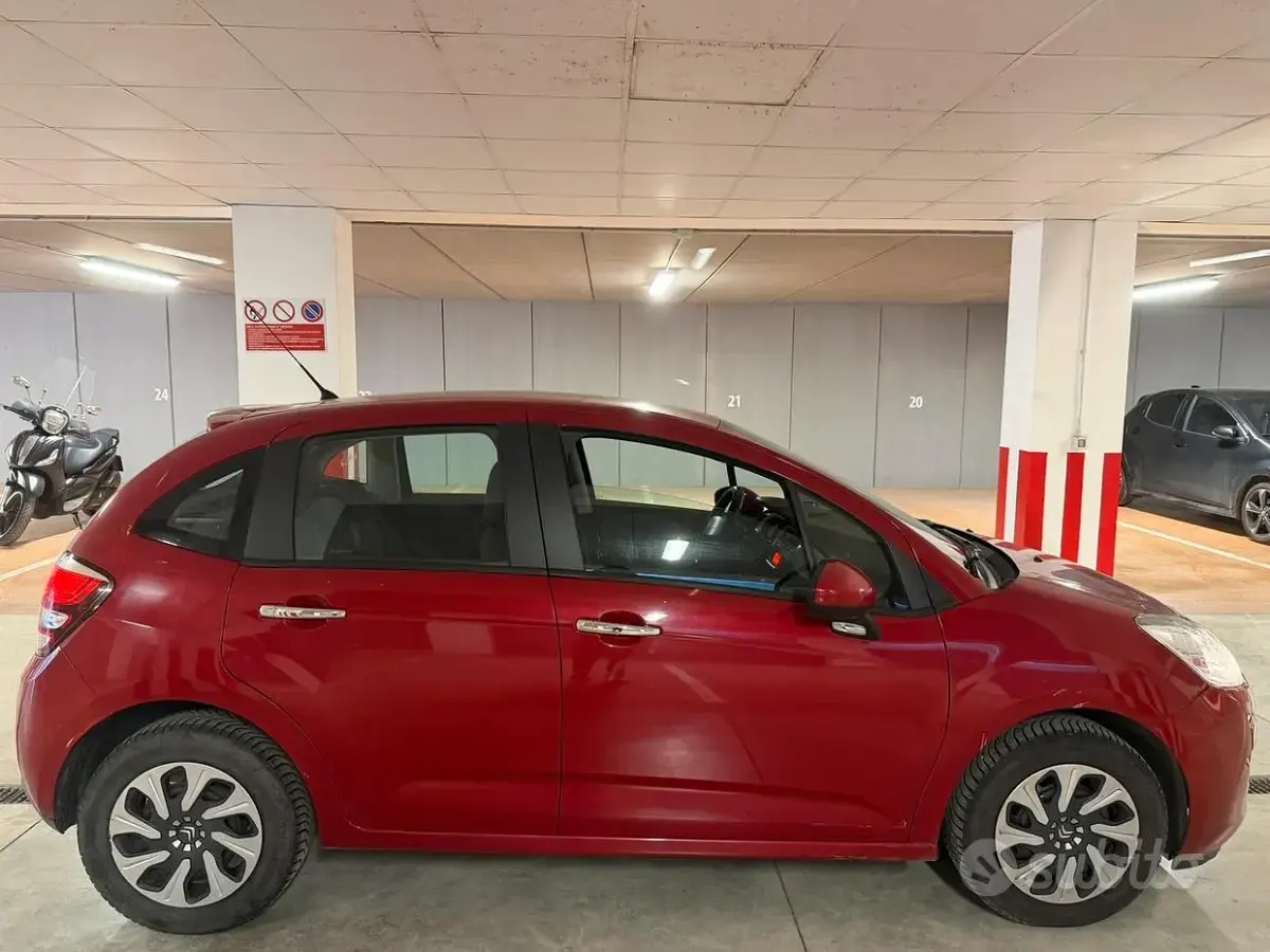 Usata Citroën C3 68 CV (50 kW) 2014 Rosso Berlina