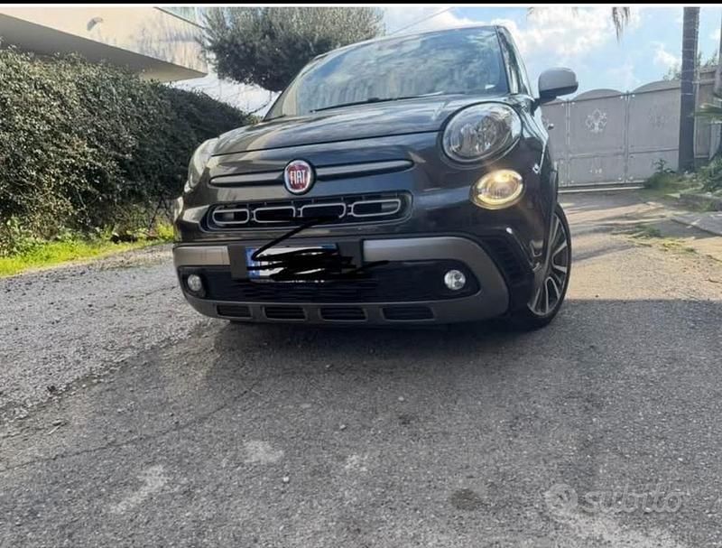 Usata Fiat 500L Cross 120 CV (88 kW) 2018 Grigio Monovolume