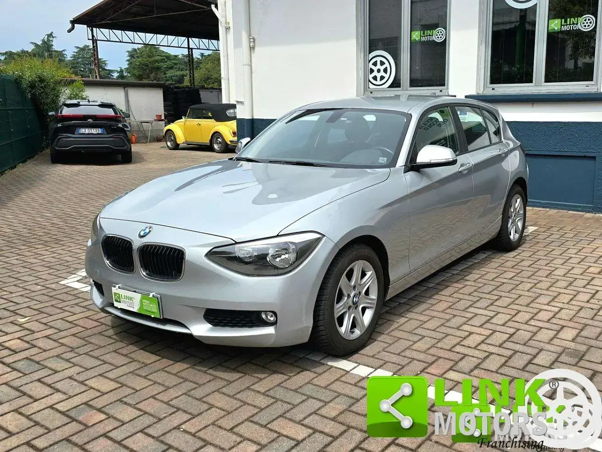 Usata BMW 116 116 CV (85 kW) 2014 Argento Utilitaria