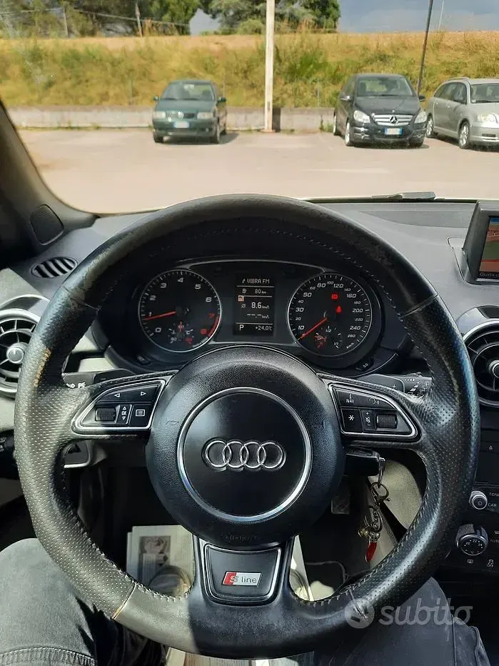 Usata Audi A1 Ambition 185 CV (136 kW) 2011 Bianco Utilitaria