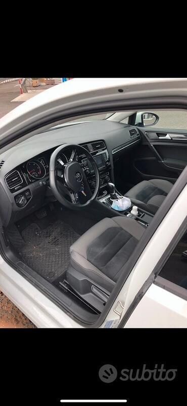 Usata VW Golf VII 150 CV (110 kW) 2016 Bianco Berlina