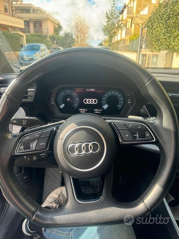 Usata Audi A3 Comfort 150 CV (110 kW) 2023 Nero Berlina