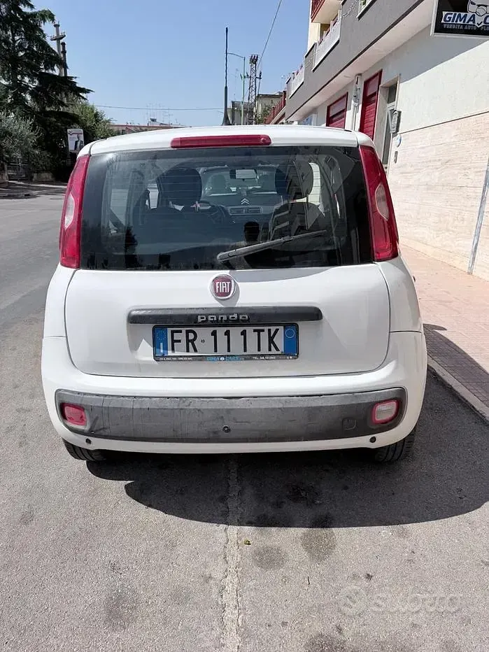 Usata Fiat Panda Lounge 69 CV (50 kW) 2018 Bianco Utilitaria