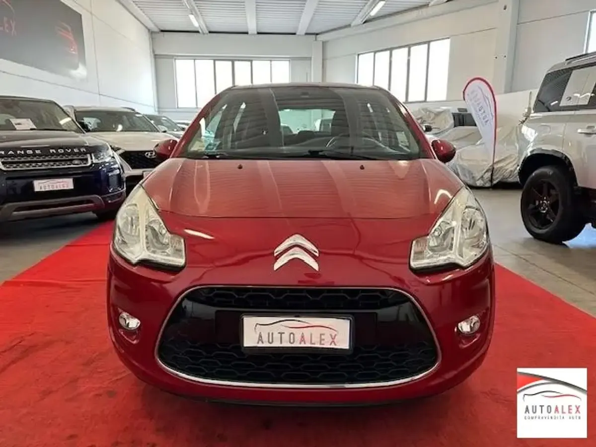 Usata Citroën C3 68 CV (50 kW) 2011 Rosso Berlina